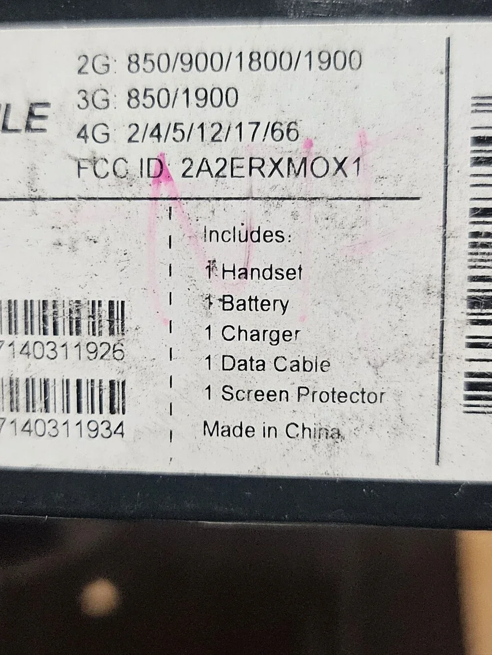 X Mobile X1 smartphone
